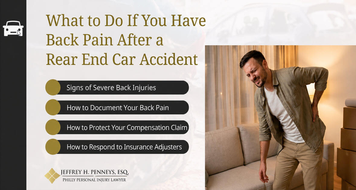 Back Pain After Rear End Accident