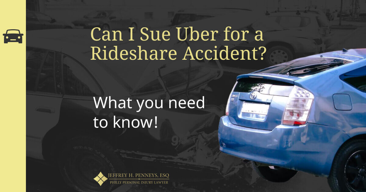 Can I Sue Uber for a Rideshare Accident_